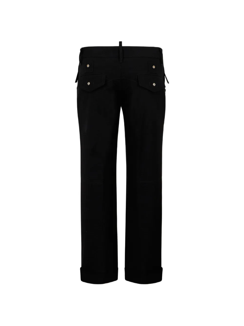 DSQUARED2 Military Chic Jenna broek Zwart