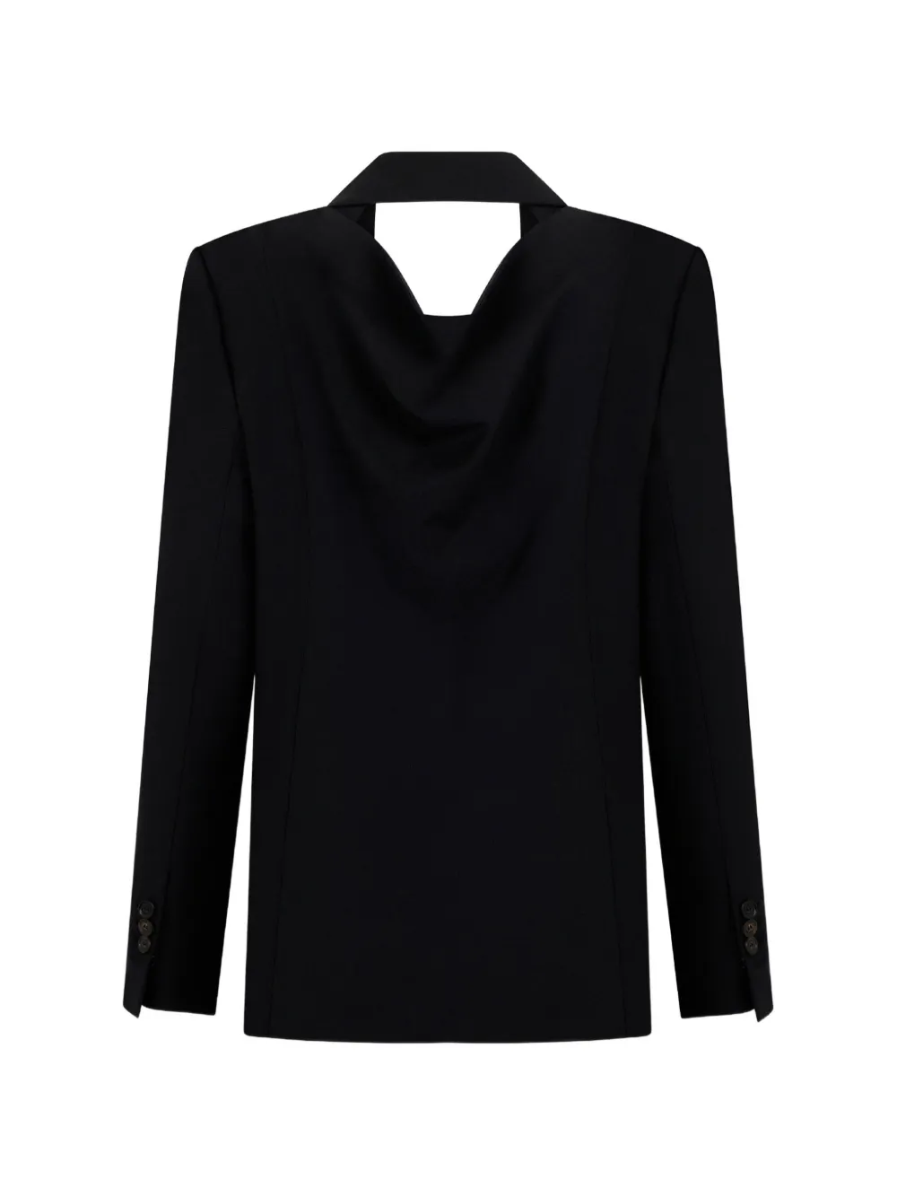 DSQUARED2 Tailored2 peek-a-boo blazer Zwart