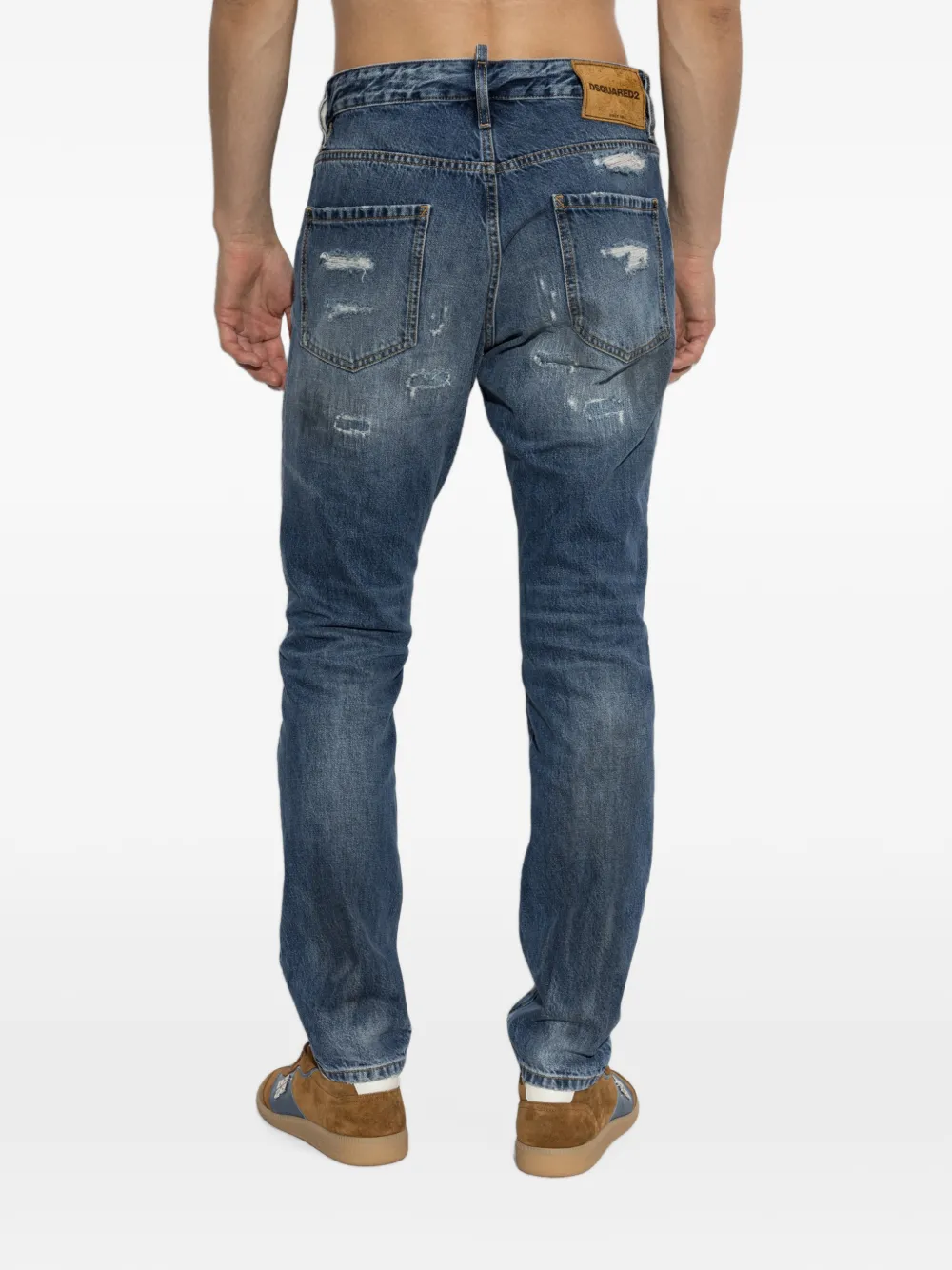 DSQUARED2 Teddy jeans Blauw