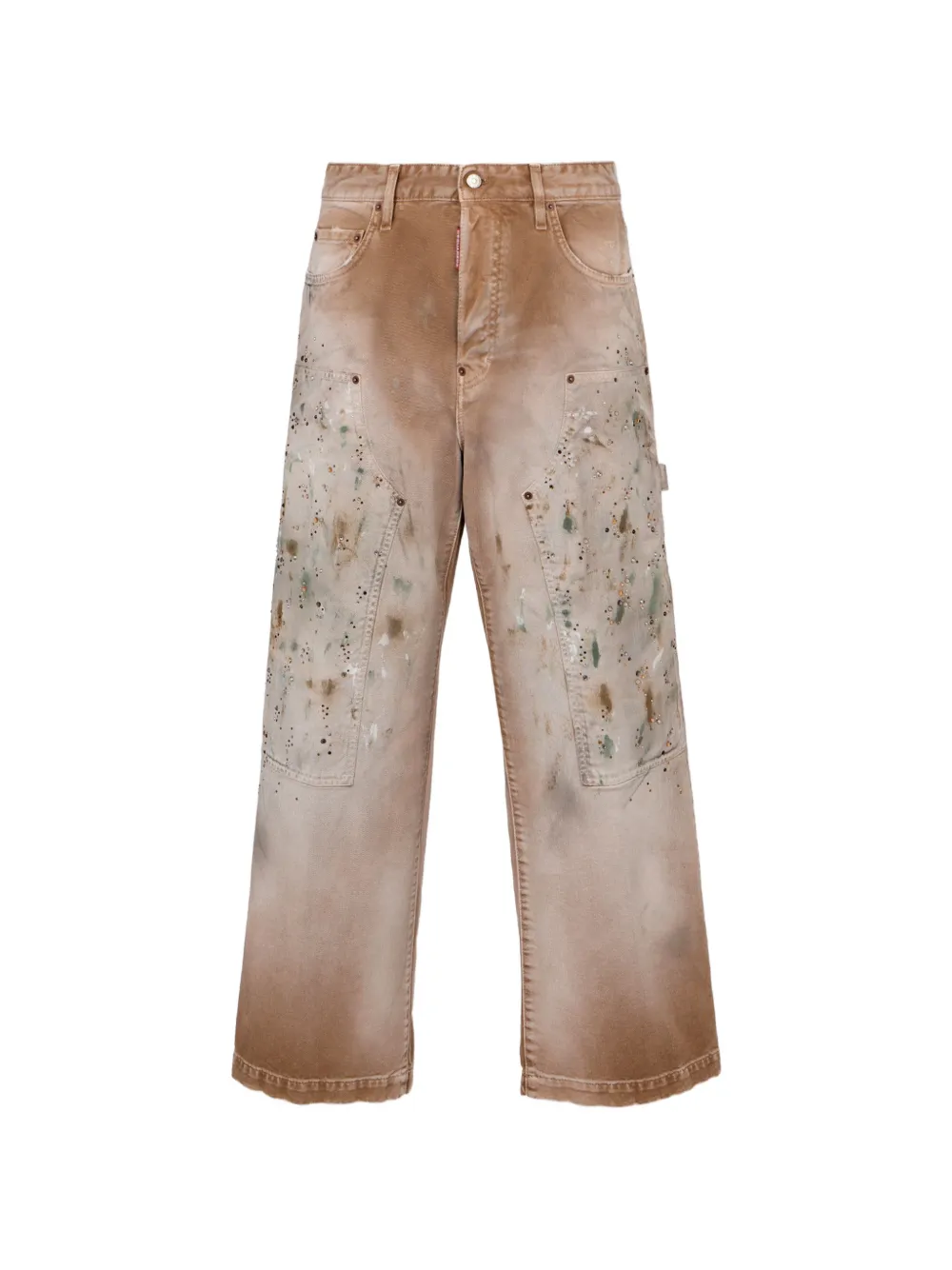 DSQUARED2 Jeans carpenter con design ampio - Toni neutri