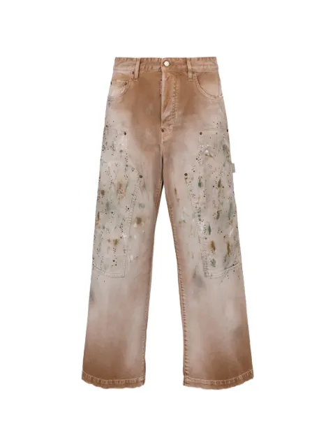 DSQUARED2 mushroom field baggy carpenter jeans