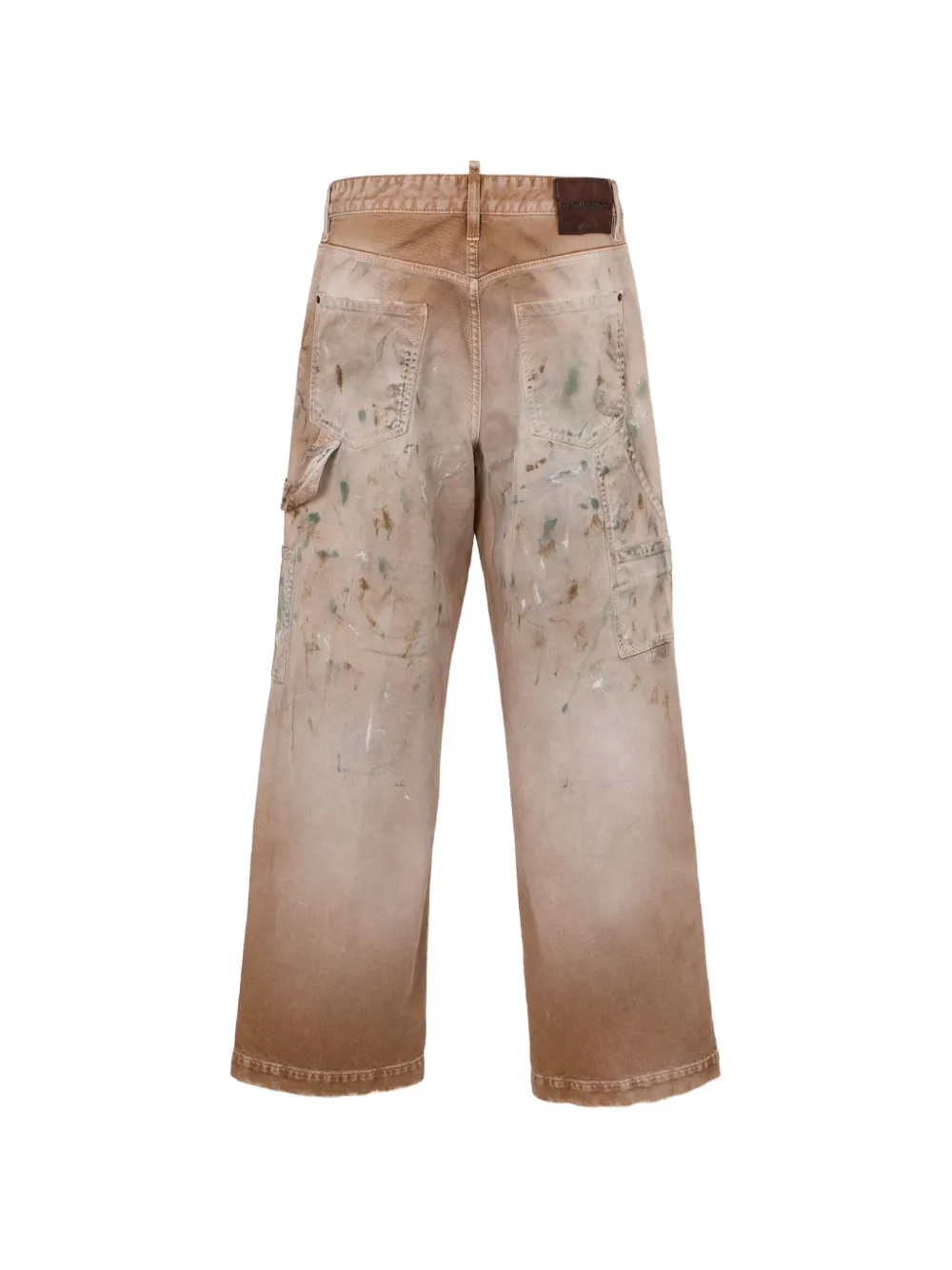 DSQUARED2 Baggy carpenter jeans Beige