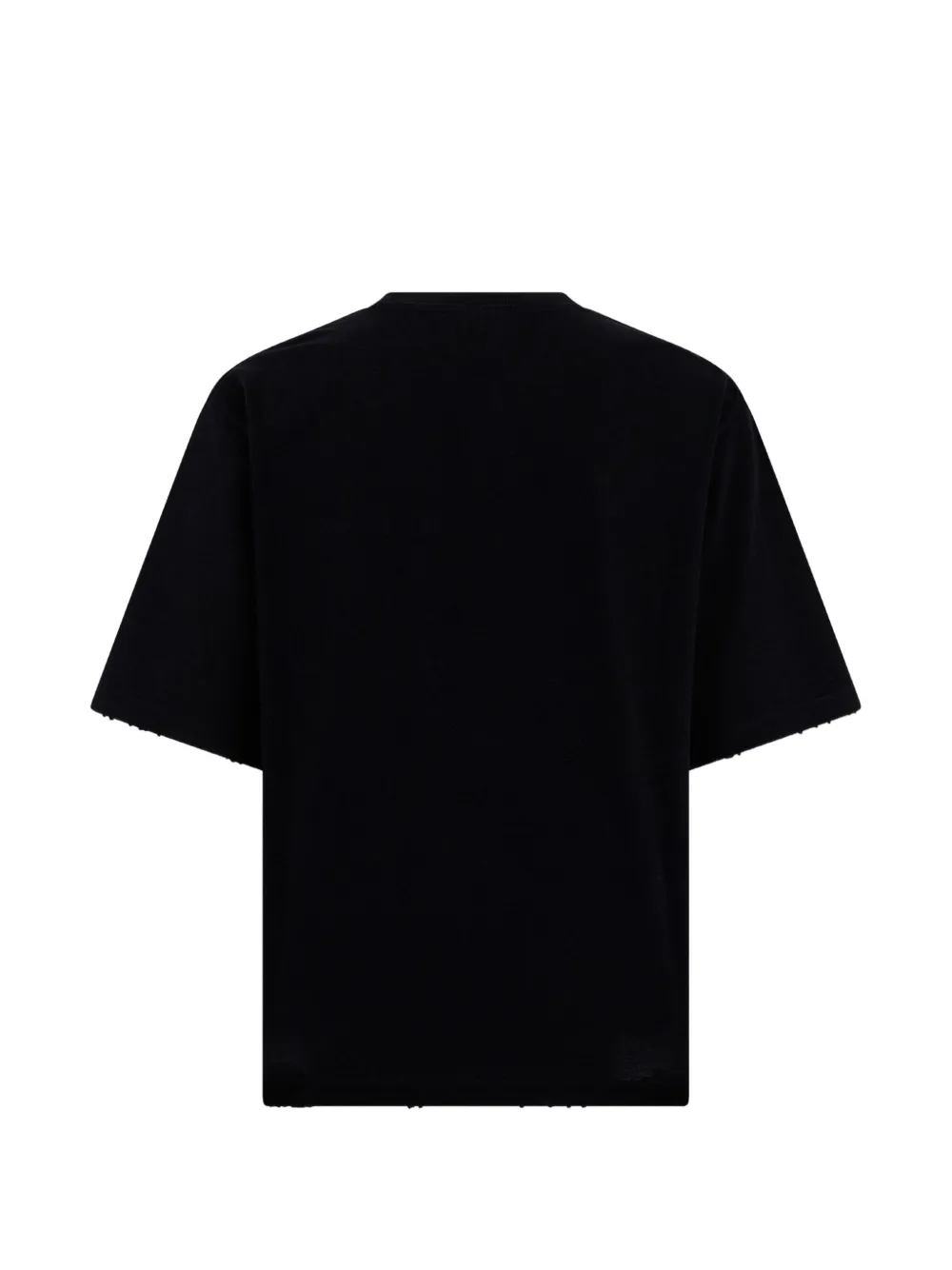 DSQUARED2 D2 Monogram loose-fit T-shirt Zwart