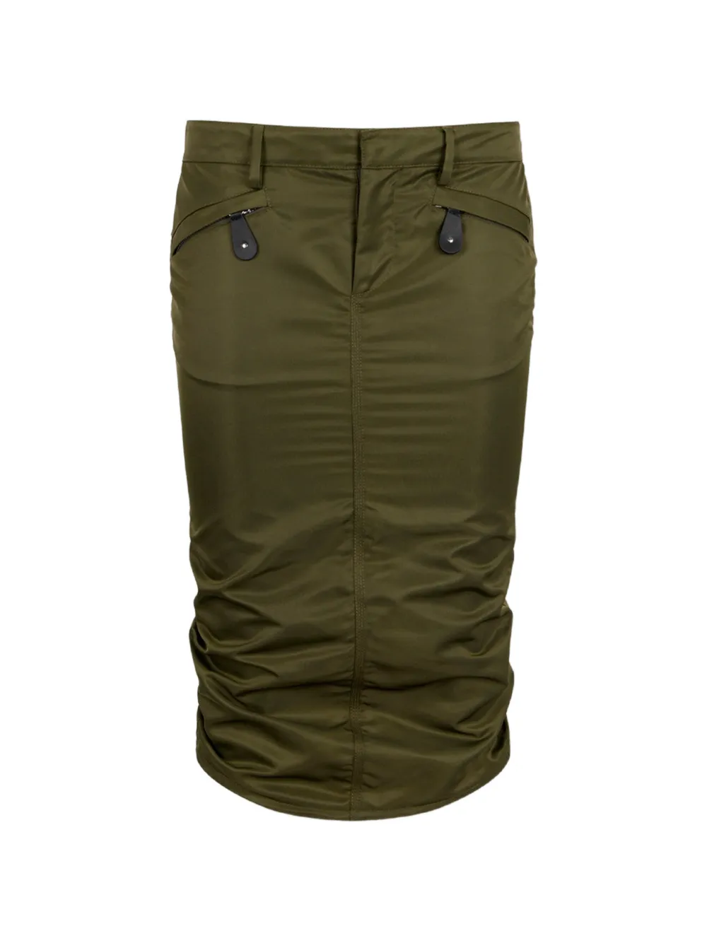 DSQUARED2 Gonna con ruches - Verde