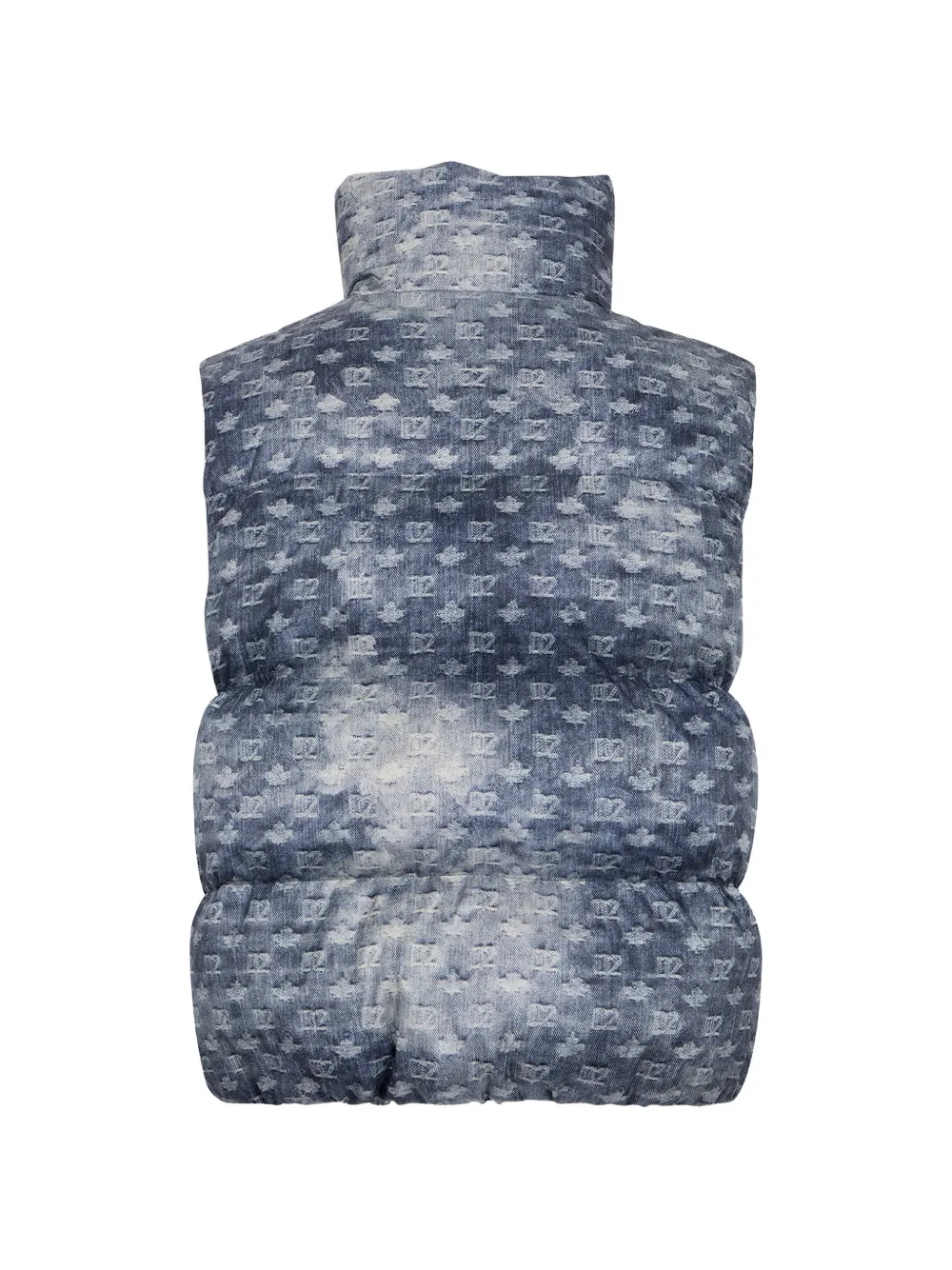 DSQUARED2 D2 Monogram bodywarmer Blauw