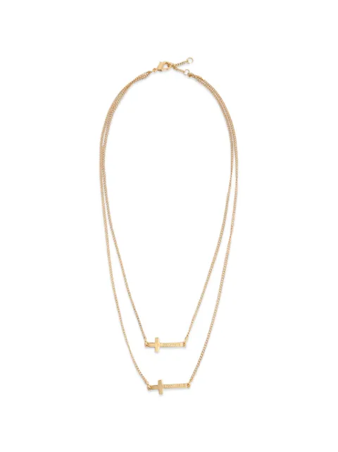 DSQUARED2 Collier double Jésus