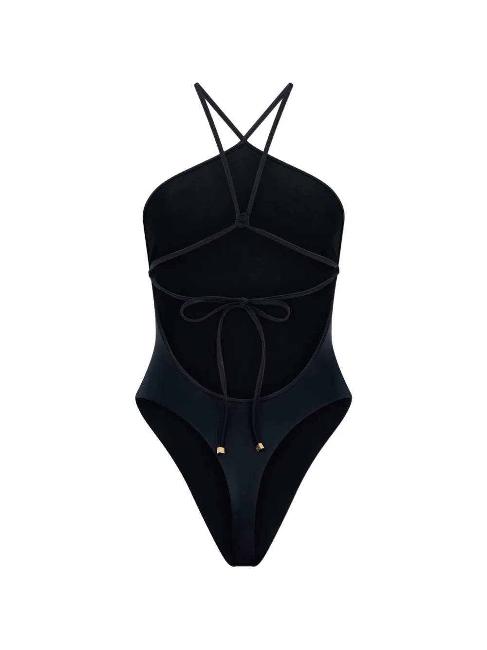  Dsquared2 Back-tie Swimsuit - Negro 