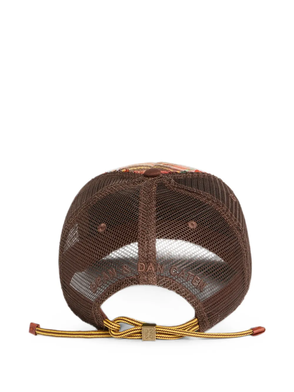 DSQUARED2 D2 Cottage honkbalpet Bruin