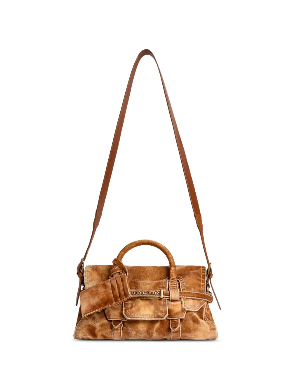 DSQUARED2 Borsa a mano Twin - Toni neutri