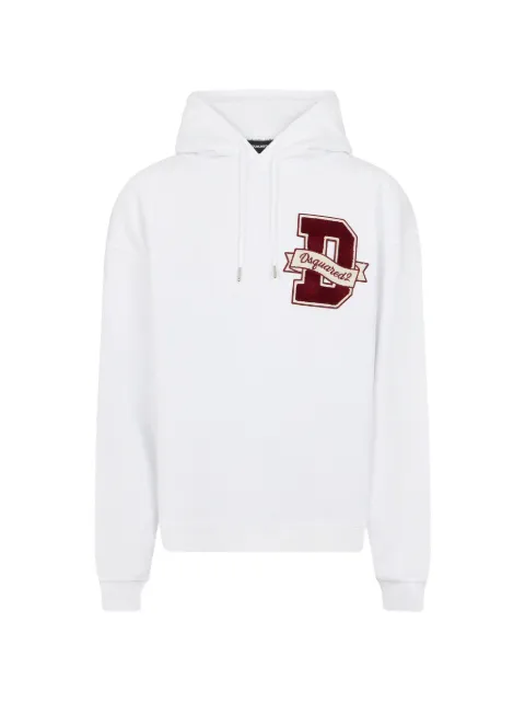 DSQUARED2 D2 College relax-fit hoodie