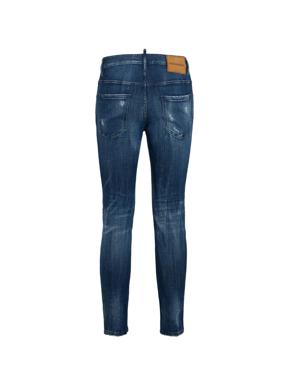 DSQUARED2 Super-twinky Milky Way-Wash jeans Blauw