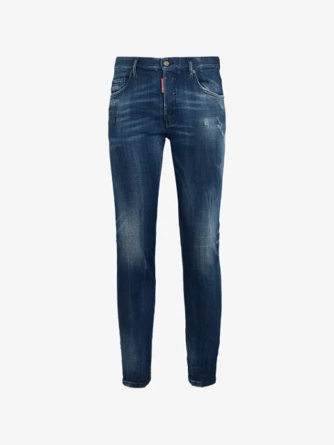DSQUARED2 джинсы с эффектом потертости