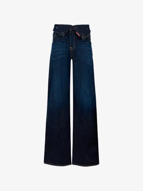 DSQUARED2 dark Urban loose Twist jeans