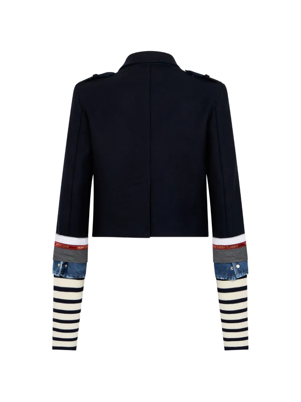 DSQUARED2 Hybride blazer van wolblend Blauw