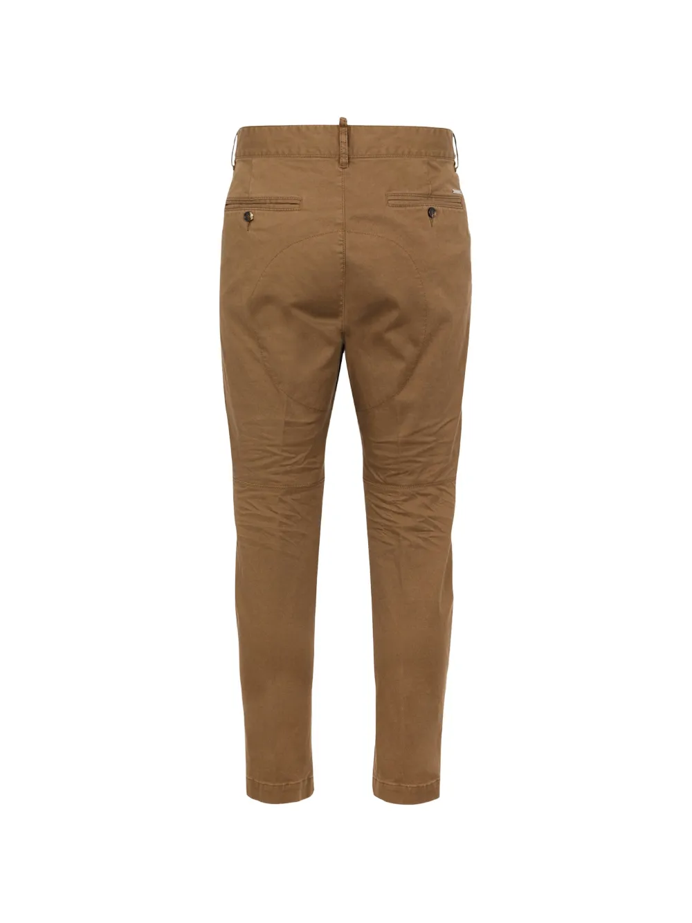 DSQUARED2 Chino met knoopsluiting Bruin