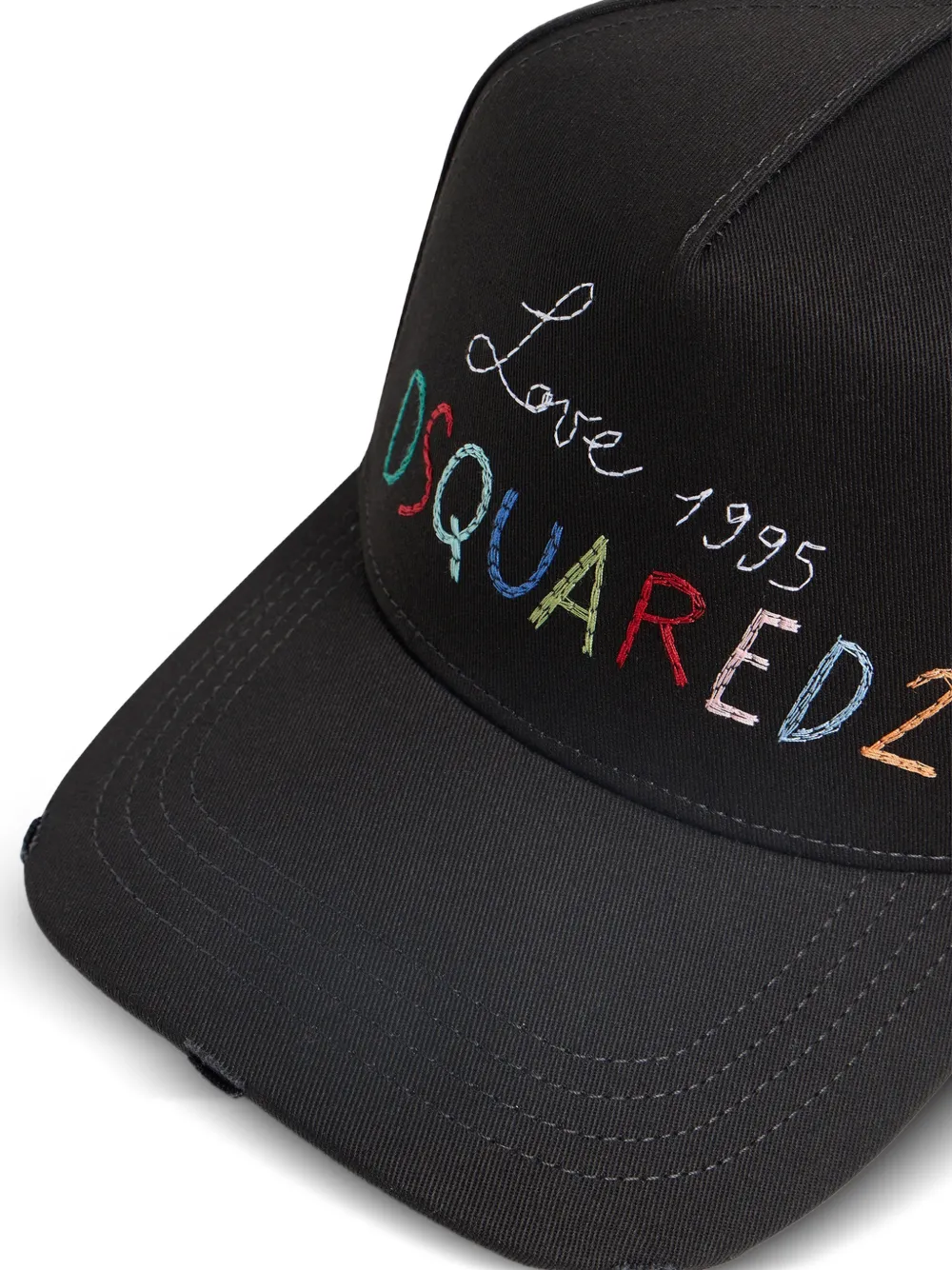 DSQUARED2 Honkbalpet met -logo Zwart