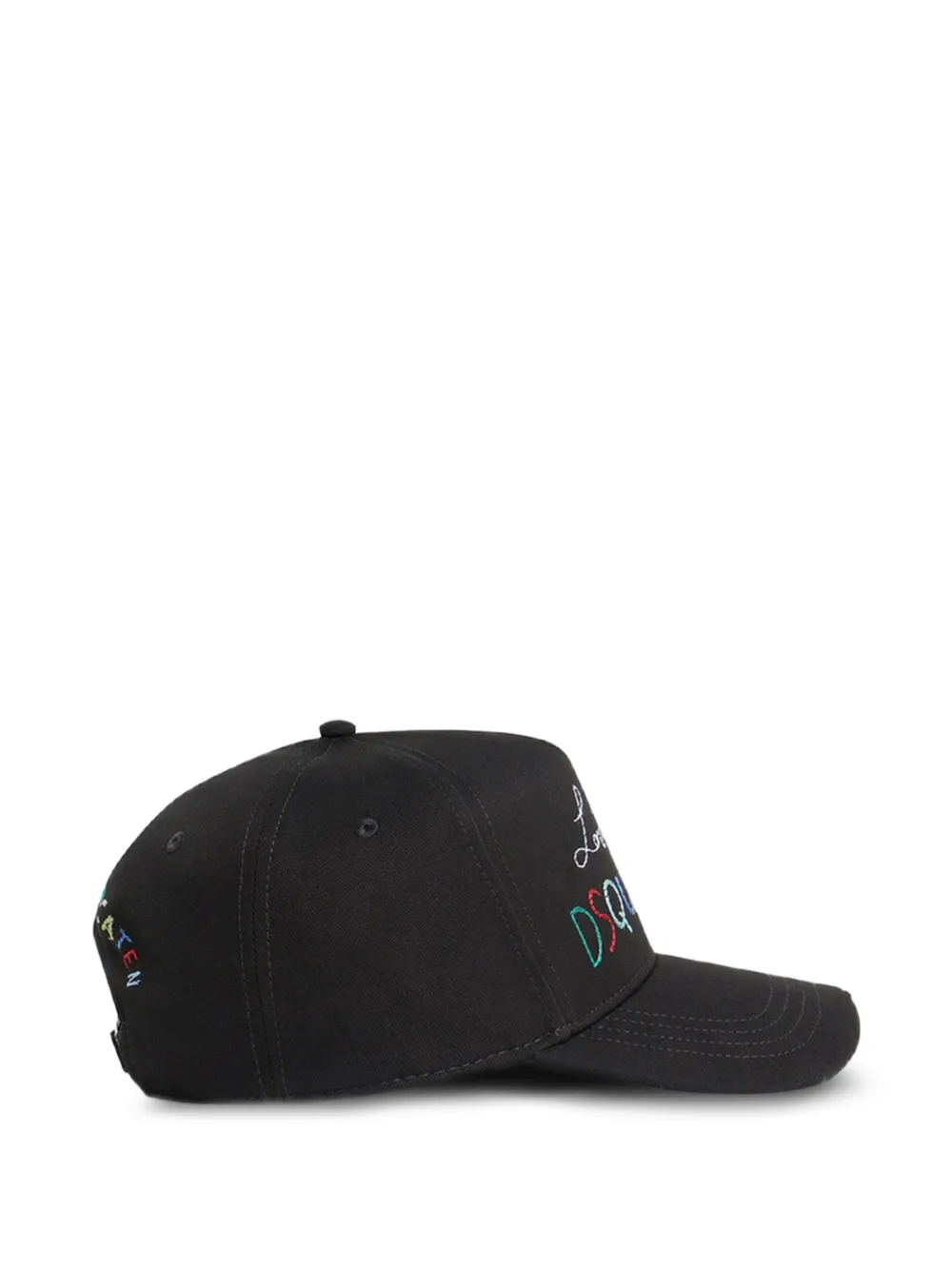 DSQUARED2 Honkbalpet met -logo Zwart
