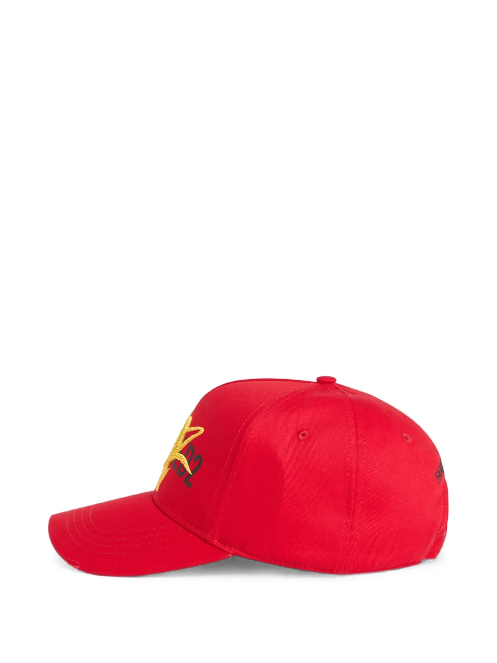 DSQUARED2 Honkbalpet met -logo Rood
