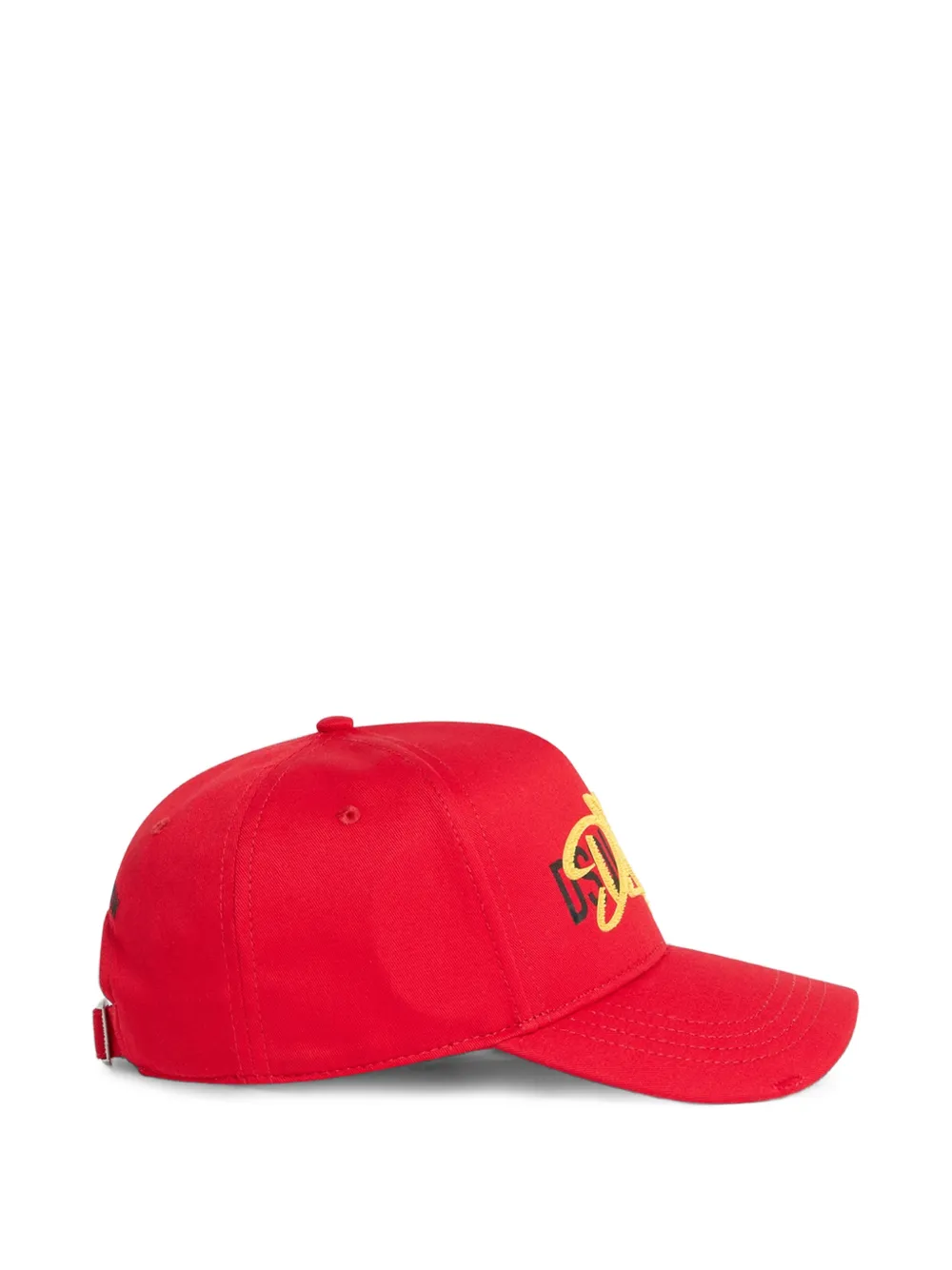 DSQUARED2 Honkbalpet met -logo Rood