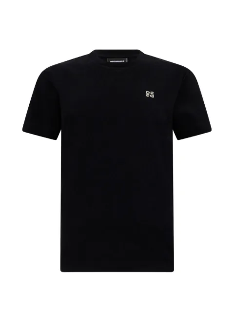 DSQUARED2 metal D2 upside down regular-fit T-shirt
