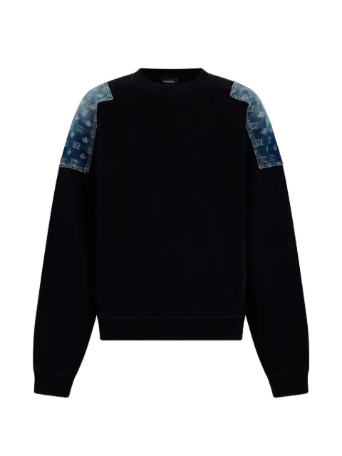 DSQUARED2 D2 monogram cool fit crewneck sweatshirt