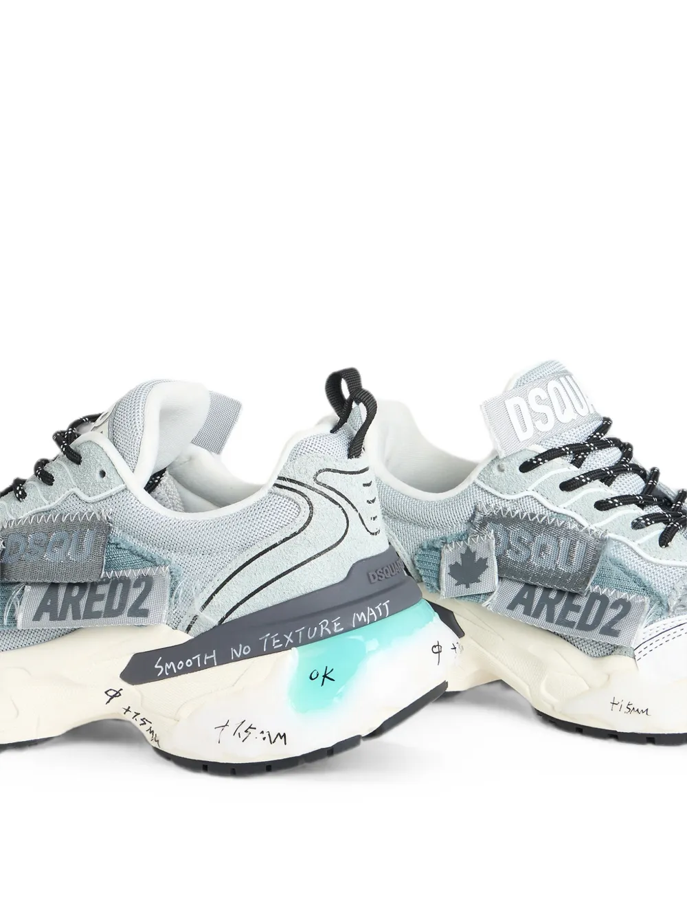 DSQUARED2 Faster sneakers Grijs