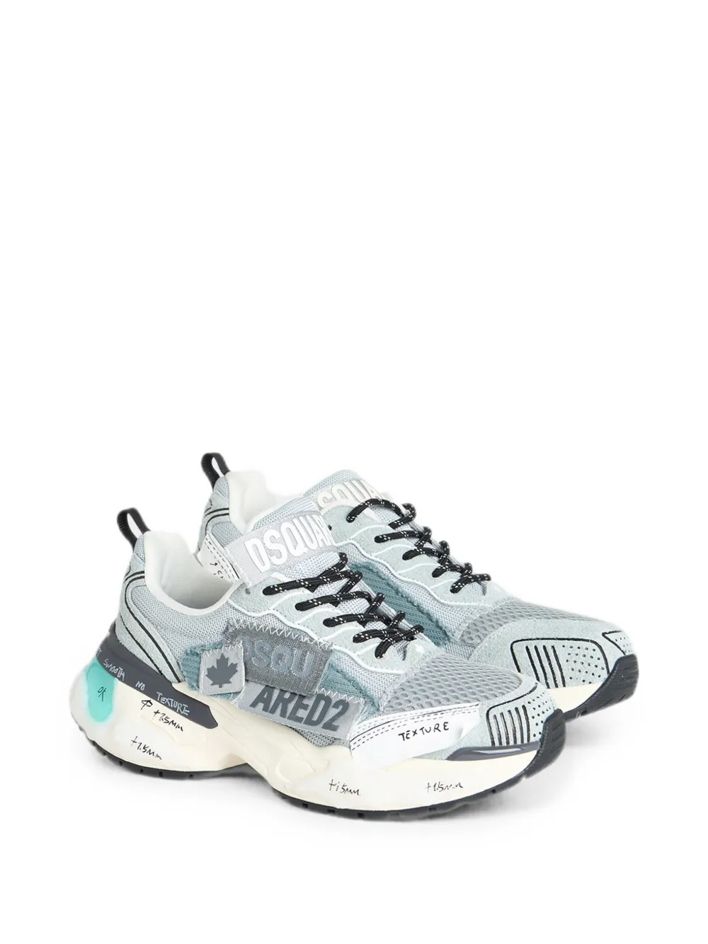 DSQUARED2 Faster sneakers Grijs