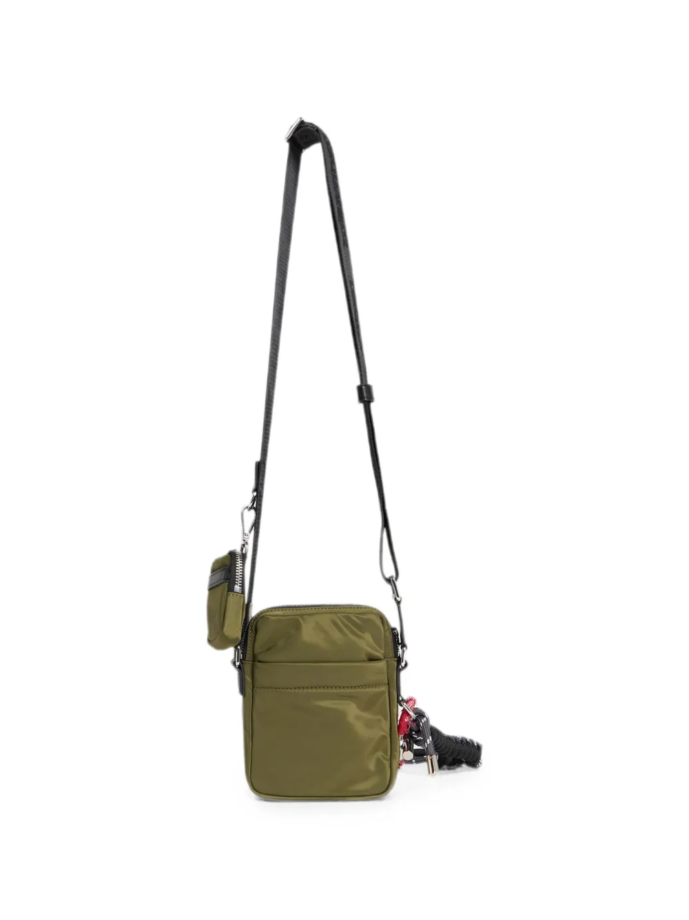 DSQUARED2 Heritage leren crossbodytas Groen