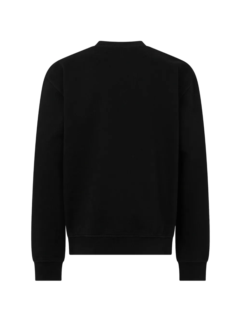 DSQUARED2 Sweater met ronde hals en graffiti-print Zwart