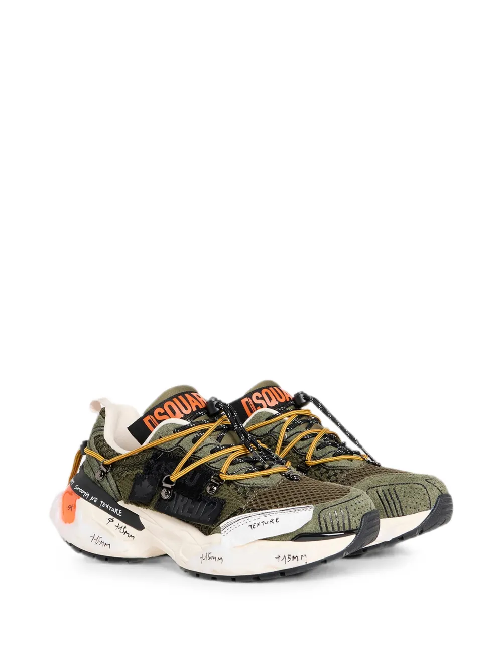 DSQUARED2 Faster sneakers Groen