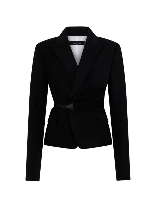 DSQUARED2 Tailored2 ツイードジャケット | ブラック | FARFETCH JP