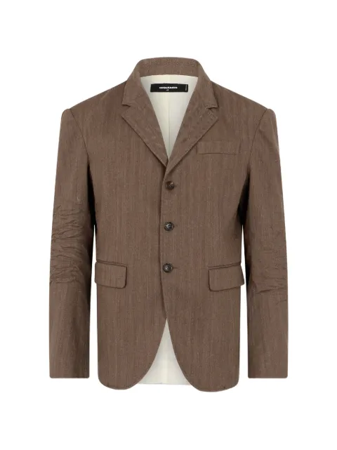 DSQUARED2 Tweed2 crinkled Osaka jacket