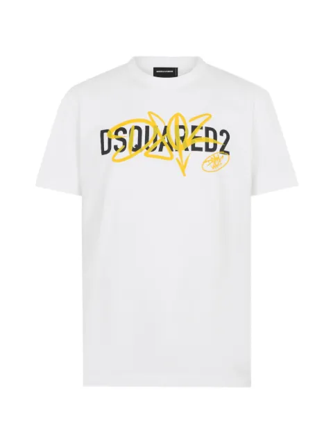 DSQUARED2 graffiti cool-fit T-Shirt