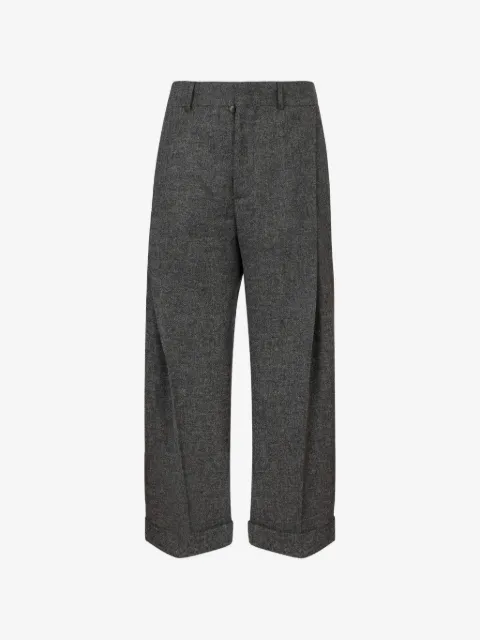 DSQUARED2 Tweed2 wide-pleat pants