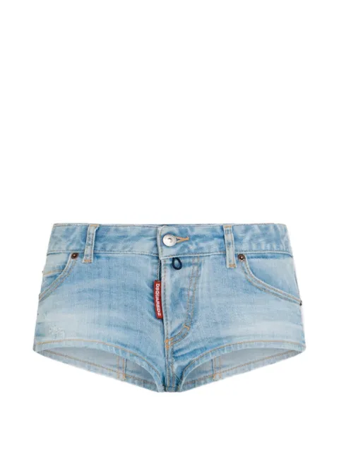 DSQUARED2 super bleached jean hot shorts