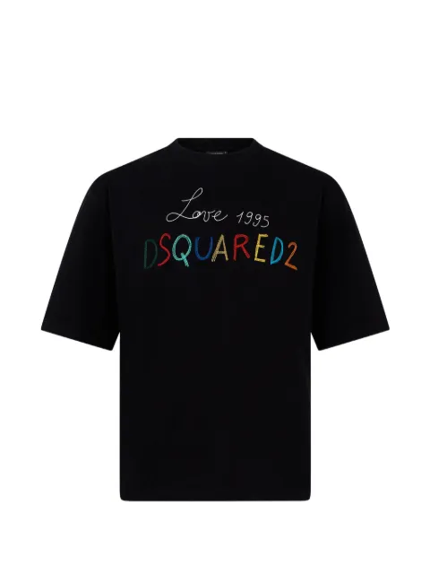 DSQUARED2 1995 embroidered loose-fit T-Shirt
