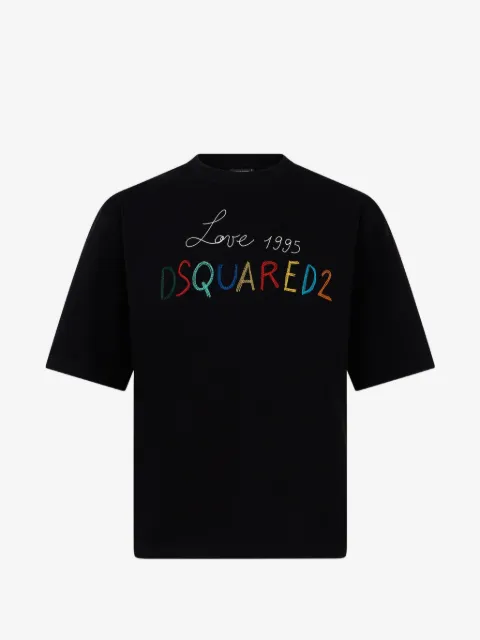DSQUARED2 1995 embroidered loose-fit T-Shirt