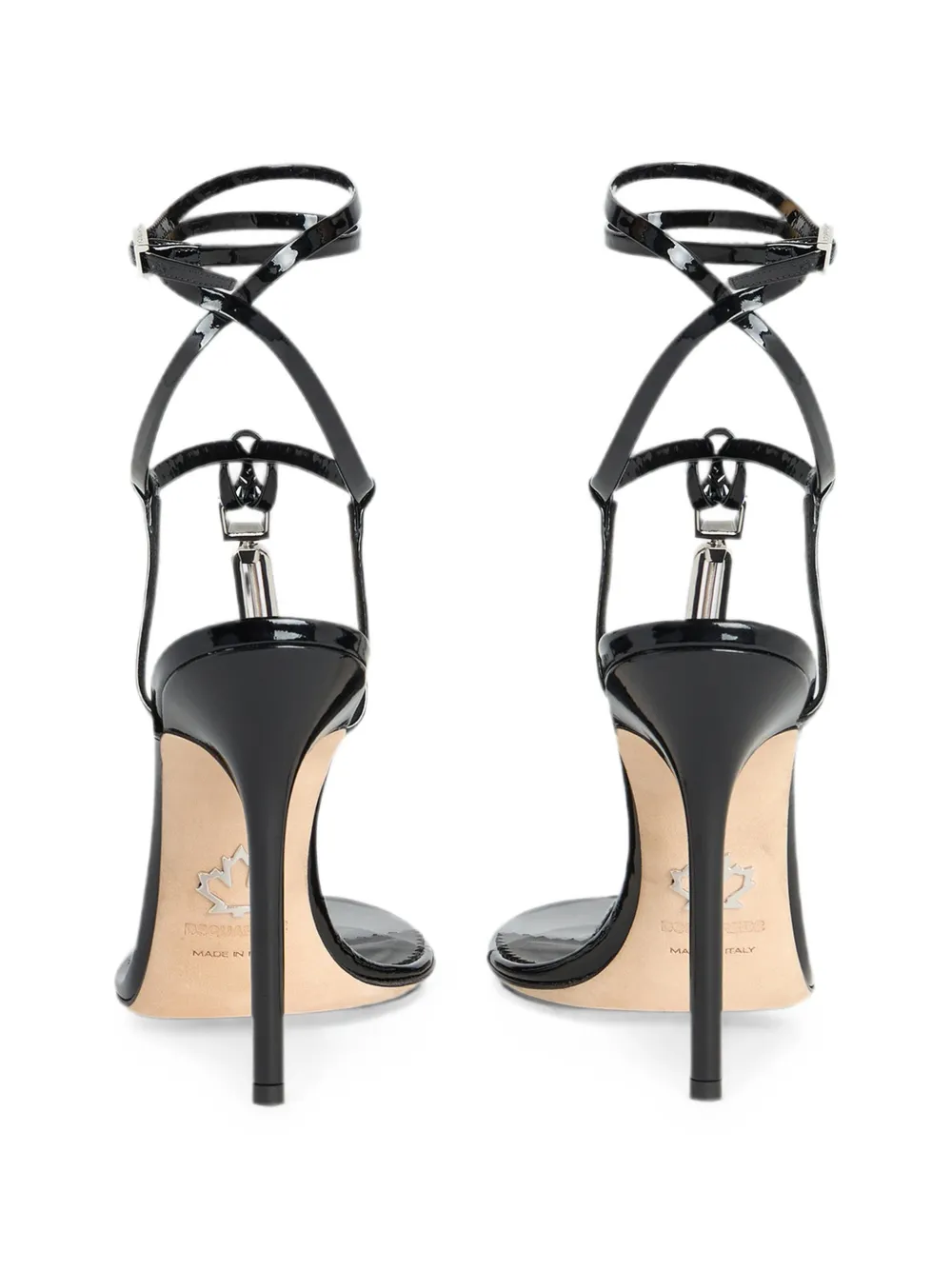 DSQUARED2 Sandalen met hak Wit
