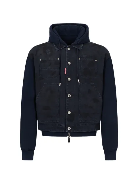 DSQUARED2 veste hybride à capuche carpenter kaban