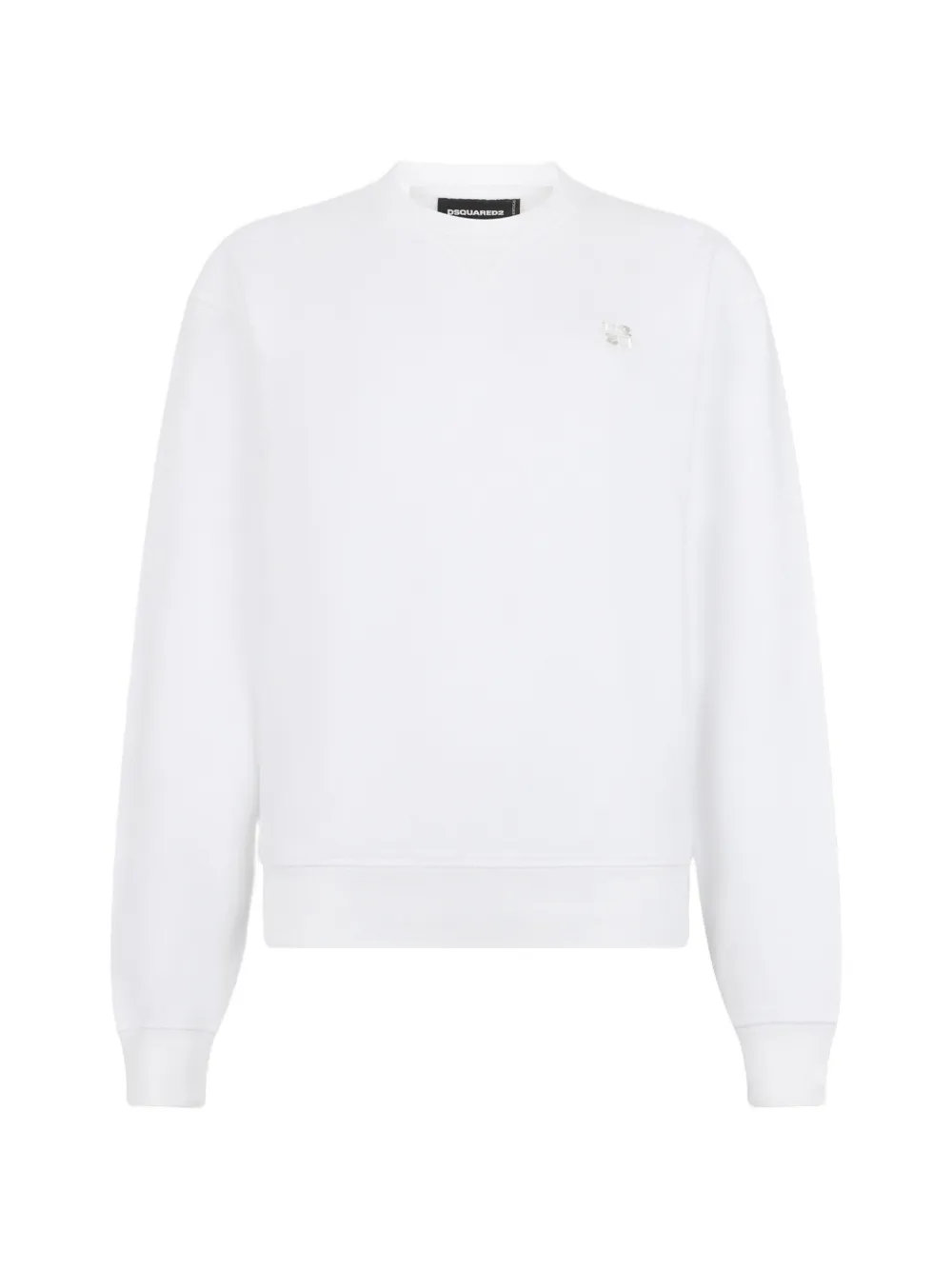 Dsquared2 Metal D2 Upside Down Cool-fit Crewneck Sweatshirt In Multi