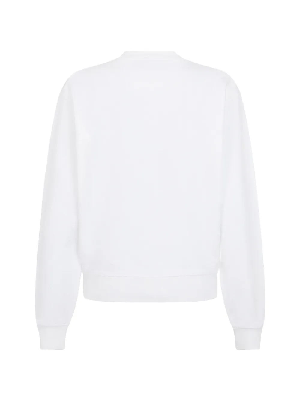 DSQUARED2 Metalen D2 Upside Down cool-fit sweater met ronde hals Wit
