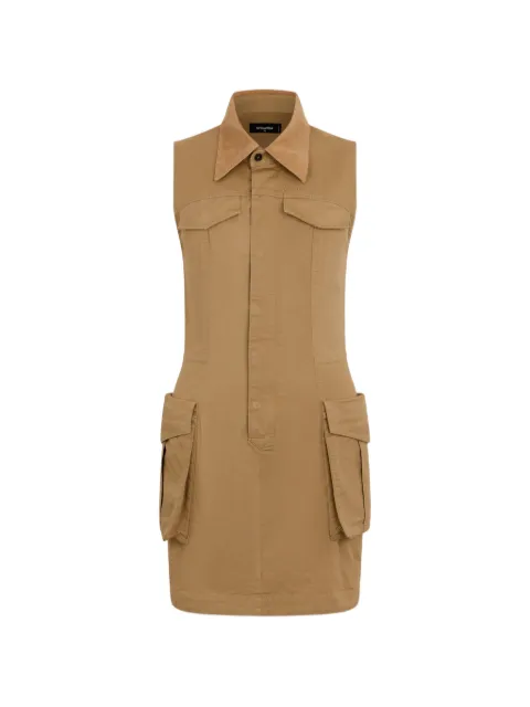 DSQUARED2 lace-up cargo dress