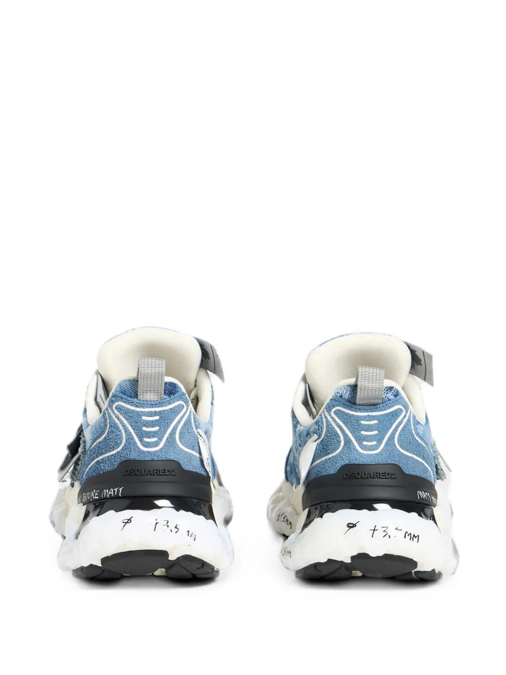DSQUARED2 Faster sneakers Blauw