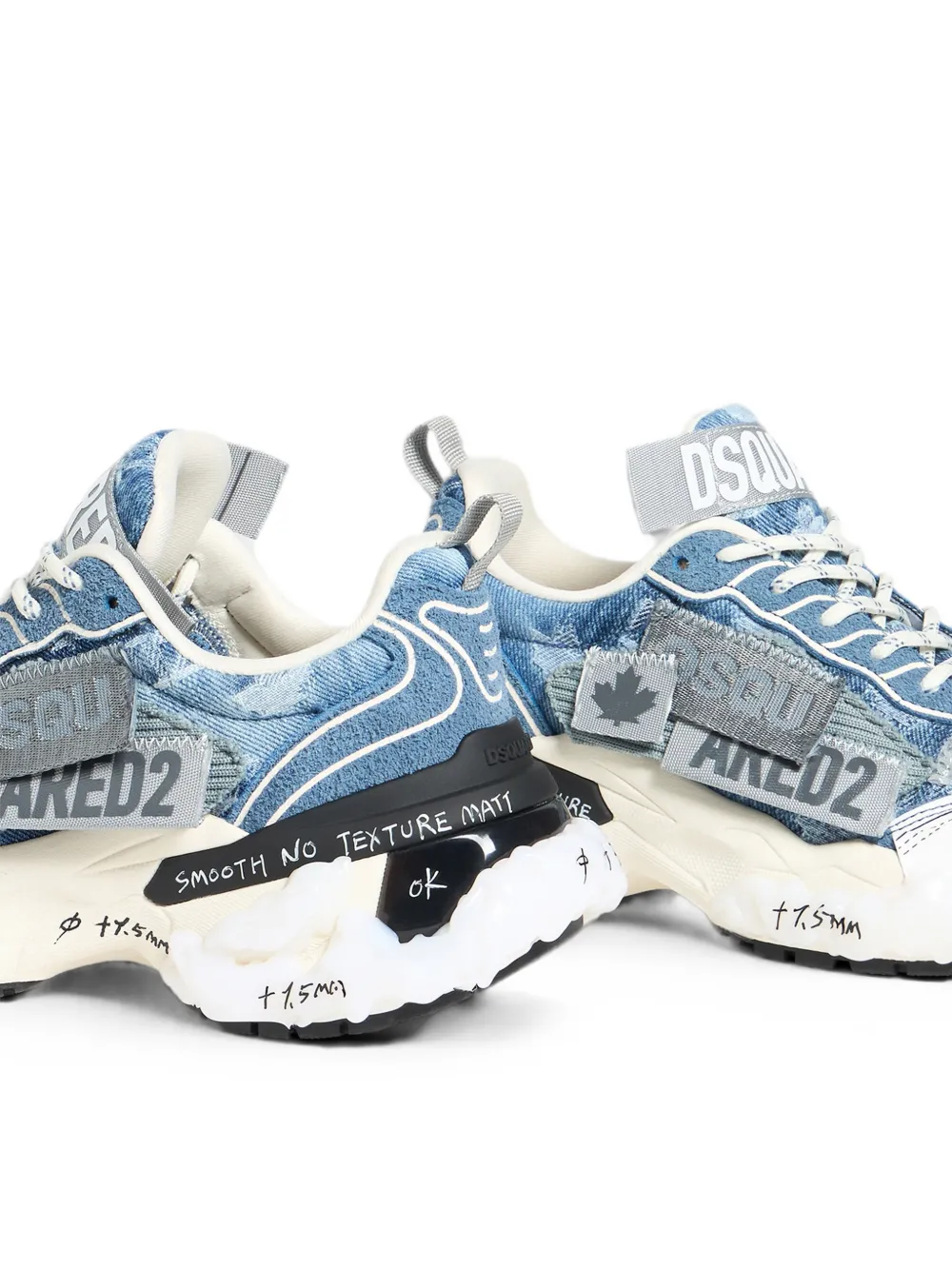 DSQUARED2 Faster sneakers Blauw