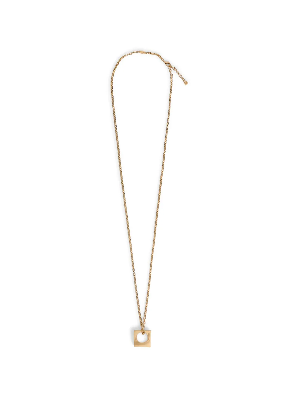 Dsquared2 Geometric Long Necklace In Gold