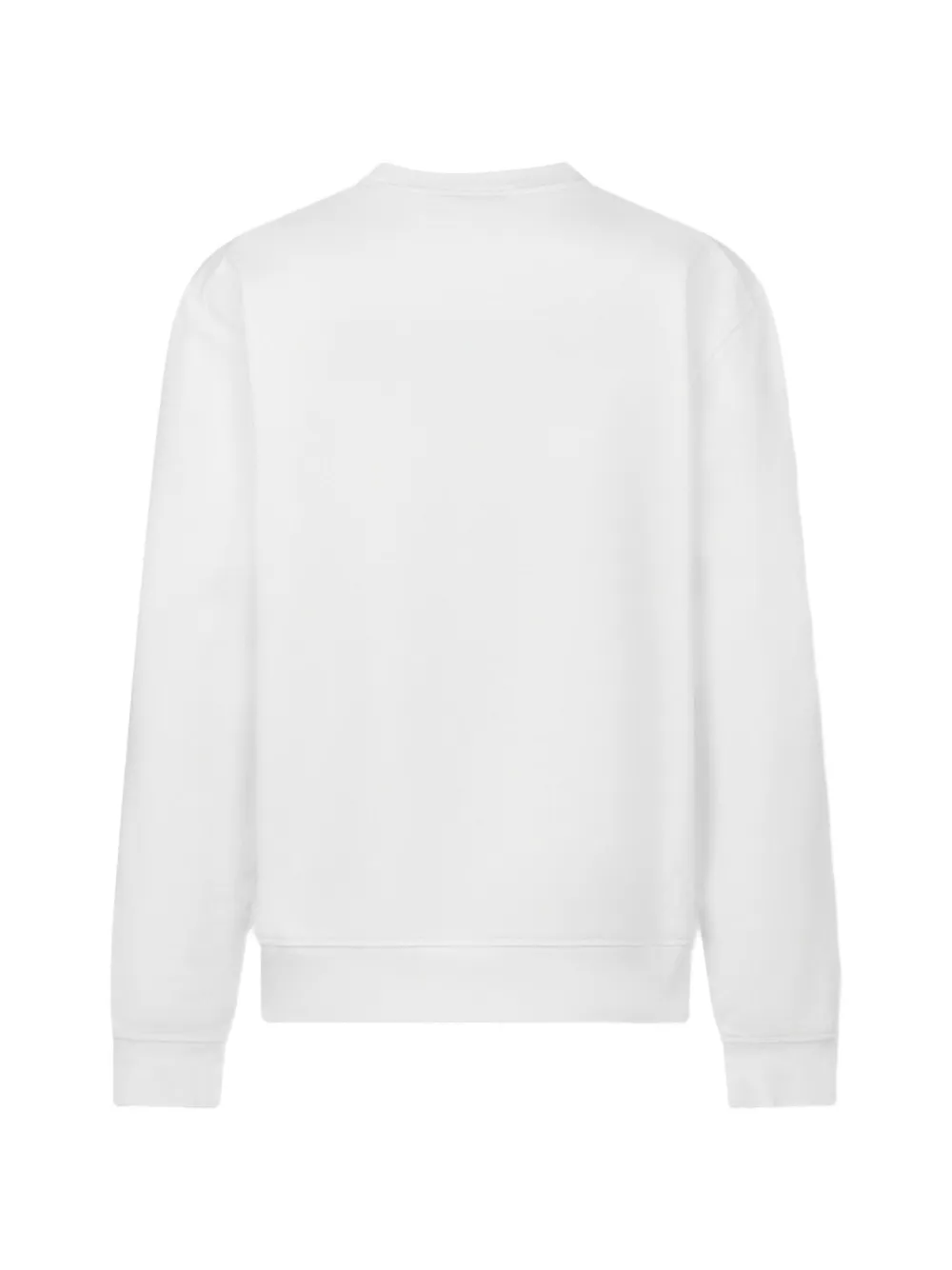 DSQUARED2 Milano sweater met ronde hals en cool-fit Wit