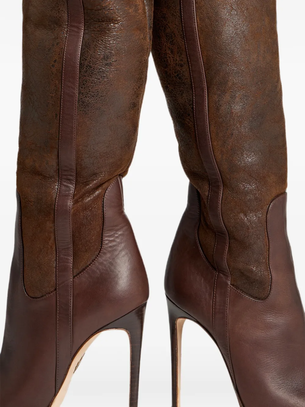 DSQUARED2 Canadian laarzen met hakken Bruin