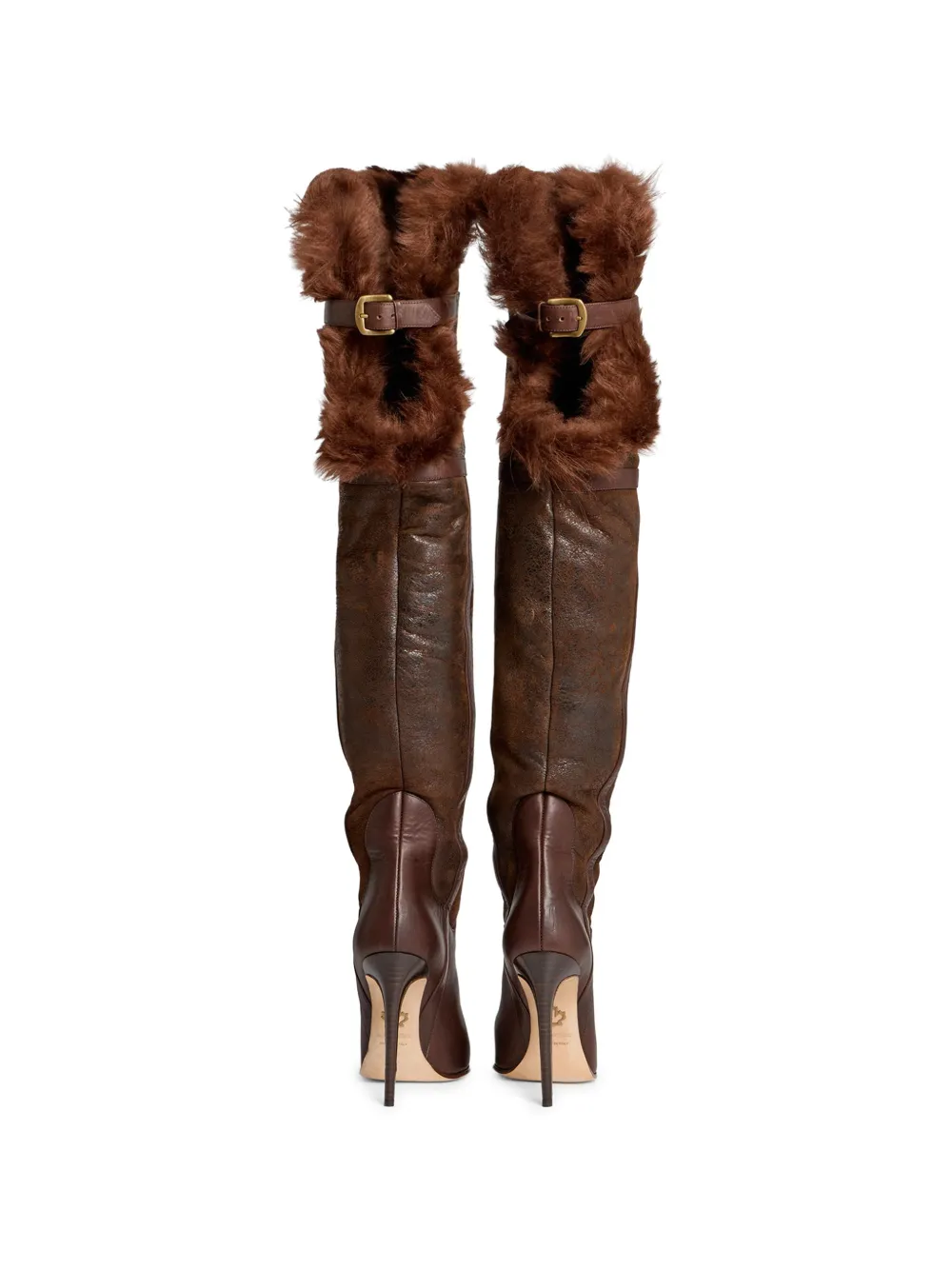 DSQUARED2 Canadian laarzen met hakken Bruin