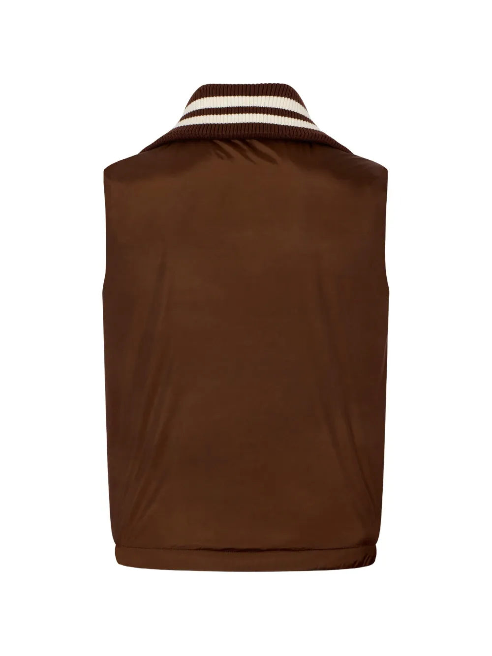  Dsquared2 Hybrid Studded Cropped Vest - Marrón 