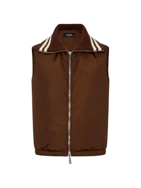 DSQUARED2 하이브리드 스터드 크롭 베스트
